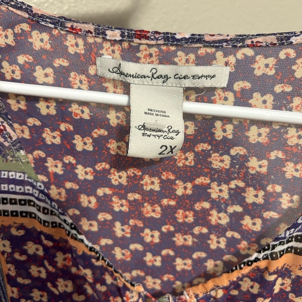 Beautiful Blouse Mixed Pattern - image 4